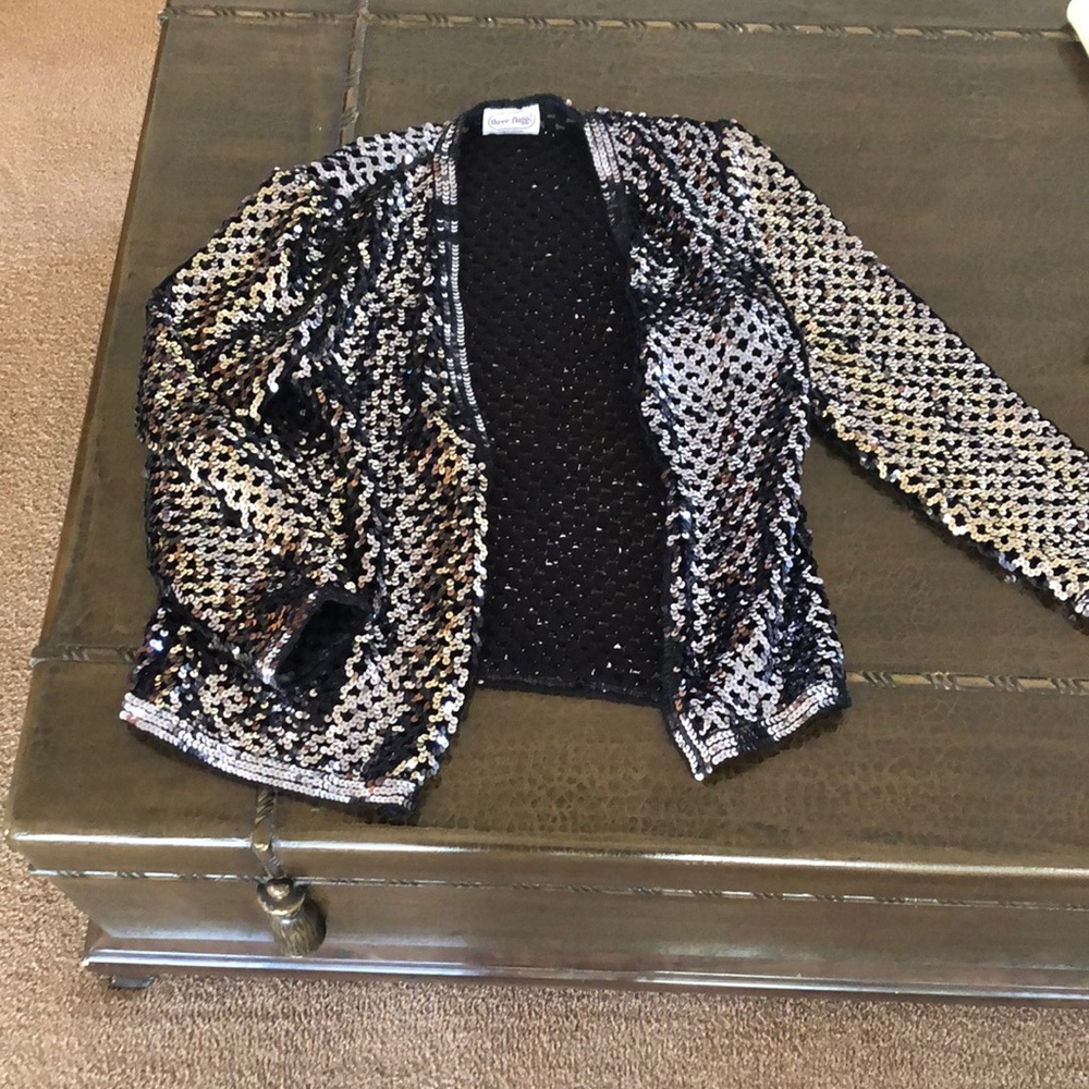 Three Flaggs sequin jacket